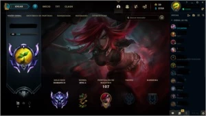 Conta de LoL mono Katarina Diamante 4 - League of Legends