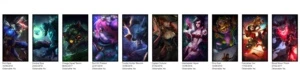 Conta com varios champs e skins - League of Legends LOL