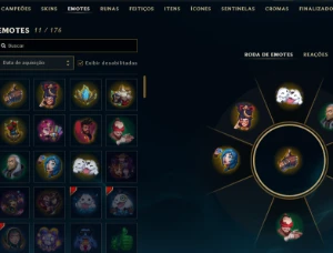 Conta Prata, Lvl 34, Upada Na Mão, 3 Skins Epicas, 4K Ea - League of Legends LOL
