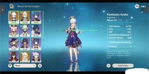 CONTA COM AYAKA E JADE + JEAN E BANNER GARANTIDO - Genshin Impact