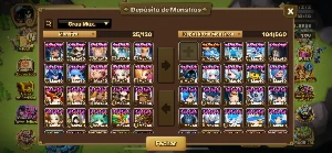 Conta contendo 25 nat5 sendo um L/D Nick - Summoners War