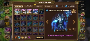 Conta contendo 25 nat5 sendo um L/D Nick - Summoners War