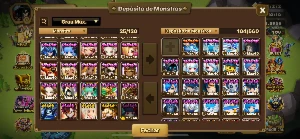 Conta contendo 25 nat5 sendo um L/D Nick - Summoners War