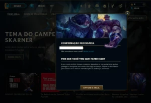 Esmeralda 2 com 30 Champs e 1 Skins ( SEM EMAIL CONFIRMADO ) - League of Legends LOL