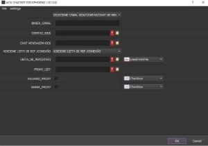 Novo programa para comentar Live kick chat - Outros