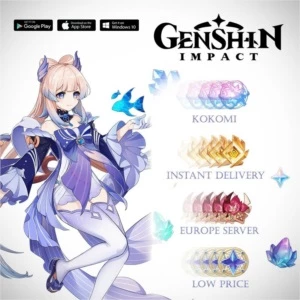 [Europa/UE] [Instant] genshin Impacto kokomi + 4 Estrelas co