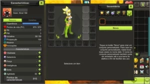 Conta dofus touch - Sram 184 servidor PANDAWO