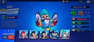 BRAWL STARS NV 244; 66 SKINS;41K DE TROFEUS MAXIMOS