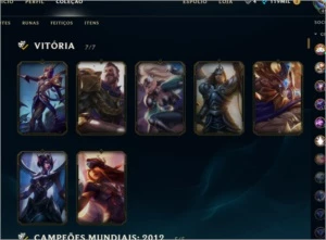 lol full account (all victorious skins) - League of Legends