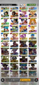 Conta Dragon Ball Legends - Nível 245 (6.365 Cristais)