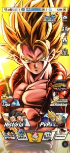 Conta Dragon Ball Legends - Nível 245 (6.365 Cristais)