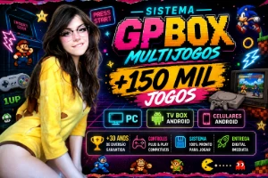 🕹️ Sistema Gpbox Multijogos • +150 Mil Jogos - Outros