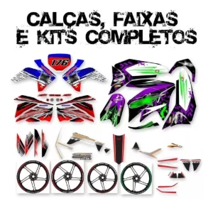 Super Pack De Adesivos E Vetores Para Motocicletas Cdr - Outros