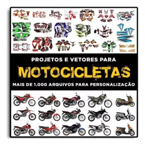 Super Pack De Adesivos E Vetores Para Motocicletas Cdr