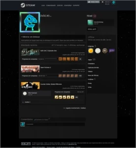 CS:GO Prime Medalha de 5 10 anos 17 Anos Steam Patente Prime - Counter Strike