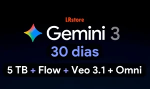 Gemini 3 Pro + 5TB + Veo 3.1 + Flow + Omni Flash - 30 Dias - Assinaturas e Premium