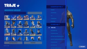 Conta Fortnite com skins do passe de batalha 4 ao 2 do 2 cap