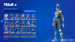 Conta Fortnite com skins do passe de batalha 4 ao 2 do 2 cap