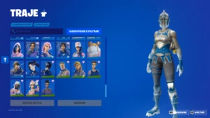 Conta Fortnite com skins do passe de batalha 4 ao 2 do 2 cap