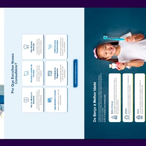 Landing Page de Serviços Odontologia - Elementor Template wp - Outros