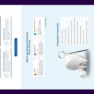 Landing Page de Serviços Odontologia - Elementor Template wp - Outros