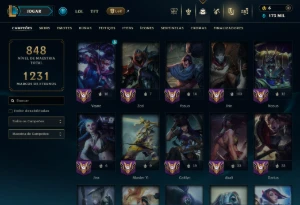 Conta Lol 100% Segura F.A | 332 Skins | Nvl 530 | + Brinde - League of Legends