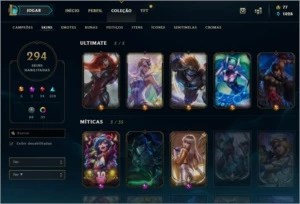 Conta TOP!!! - League of Legends LOL