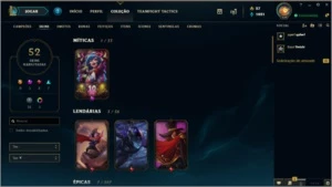 Conta diamante 4 mmr d2 - League of Legends LOL