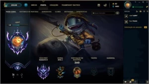 Conta diamante 4 mmr d2 - League of Legends LOL