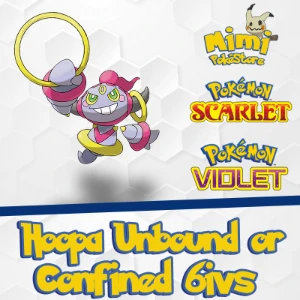 Hoopa Unbound ou Confined 6ivs - Pokémon Scarlet e Violet