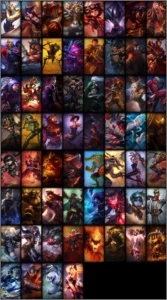 Conta League of Legends Platina 5 / 60 skin / 11 pág de runa LOL