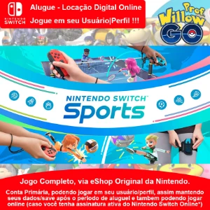 Nintendo Switch - Jogos Games Aluguel Locação Digital Online - Jogos (Mídia Digital)