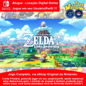 Nintendo Switch - Jogos Games Aluguel Locação Digital Online - Jogos (Mídia Digital)