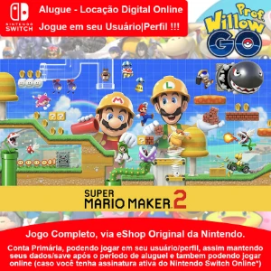 Nintendo Switch - Jogos Games Aluguel Locação Digital Online - Jogos (Mídia Digital)