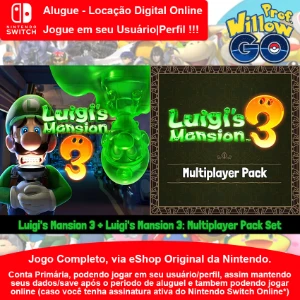 Nintendo Switch - Jogos Games Aluguel Locação Digital Online - Jogos (Mídia Digital)