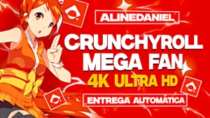 Crunchyroll MEGA FAN 30 Dias + Entrega Imediata - Assinaturas e Premium