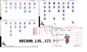 Arcana Nível 175 - com Arrogante 3/3 única no servidor - Ragnarok Online