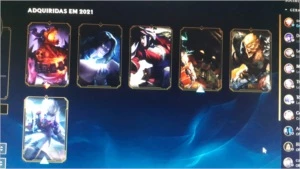 Conta LOL prata 3 - League of Legends