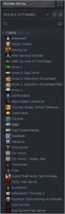 Conta Steam com diversos jogos como rust, dayz, arma 3, etc.