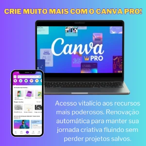 Canva Pro Vitalício + Bônus - Premium