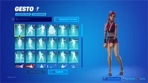 Conta Fortnite Itens Raros