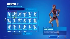 Conta Fortnite Itens Raros