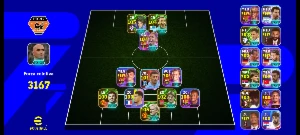Conta Efootball  3167 de força - eFootball PES