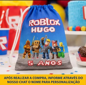 Saquinho personalizado - Artesanato e Personalizados