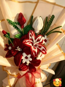 Buquê de flores - Artesanato e Personalizados