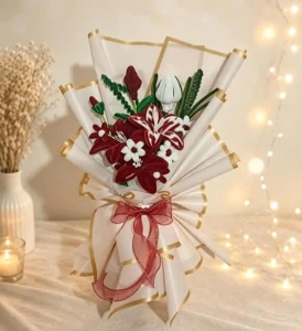 Buquê de flores - Artesanato e Personalizados