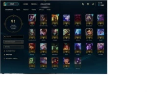 CONTA LVL 41 GOLD IV LEAGUE OF LEGENDS LOL