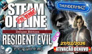 Resident Evil Requiem 9 IX Deluxe Ed +Brinde - Steam OFFLINE