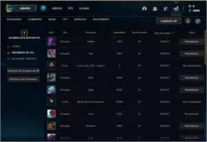 Conta gold 4 - Sem email verificado - League of Legends LOL