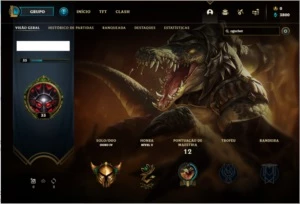 Conta gold 4 - Sem email verificado - League of Legends LOL